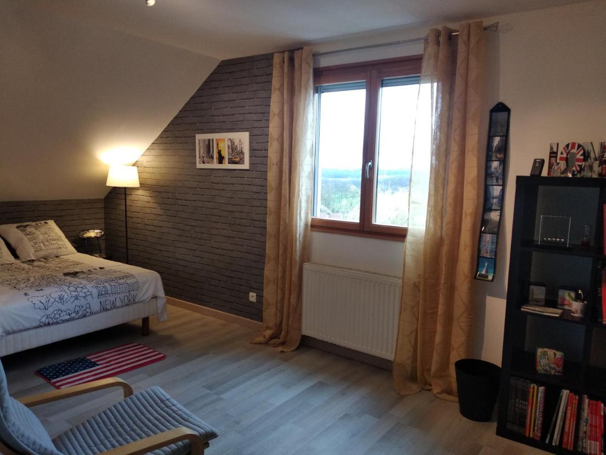 Chambre de l'Orée du Bois Audeux Esterno foto